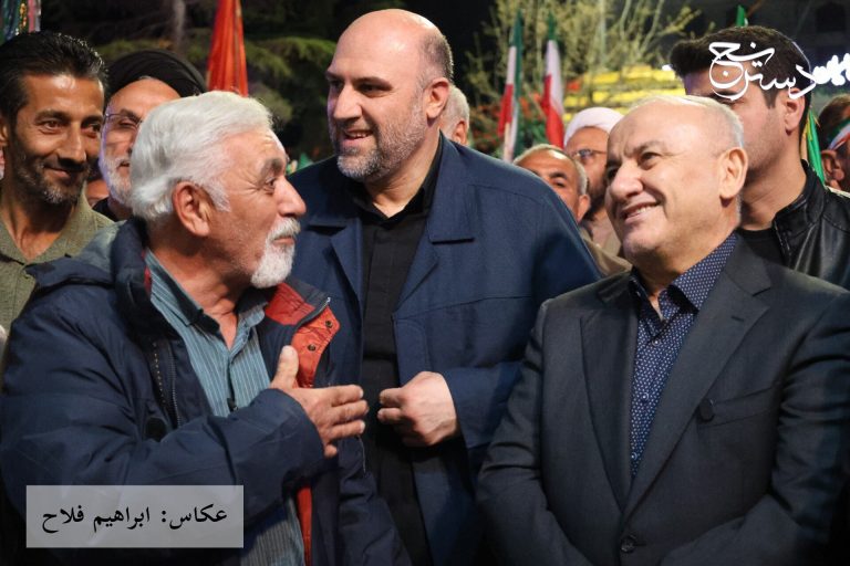 تجمع شبانه در ساری با حضور استاندار