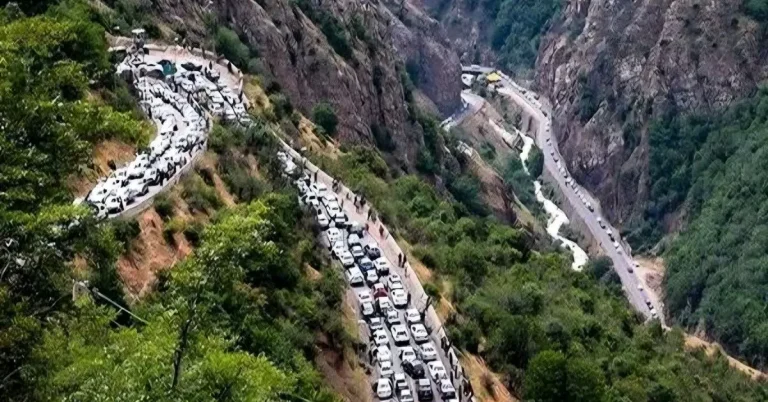 ترافیک پرحجم اما روان در محورهای مواصلاتی مازندران